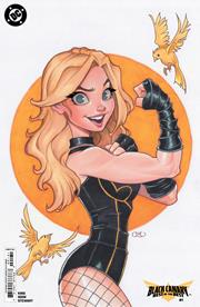 BLACK CANARY BEST OF THE BEST #1 (OF 6) CVR D INC 1:25 CHRISSIE ZULLO CARD STOCK VAR