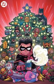 BATMAN SANTA CLAUS SILENT KNIGHT RETURNS #1 (OF 5) CVR C DAN HIPP DC HOLIDAY SURPRISE RUB AND SMELL POLYBAG VAR