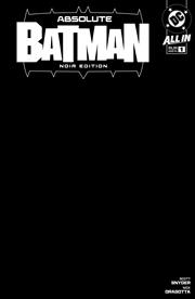 ABSOLUTE BATMAN NOIR EDITION #1 (ONE SHOT) CVR B BLANK VAR