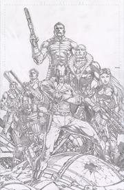 GI JOE #1 CVR M INC 1:500 DAVID FINCH B &W VAR