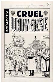 EC CRUEL UNIVERSE #4 (OF 5) CVR D INC 1:20 KANO B&W ARTIST EDITION VAR (MR)