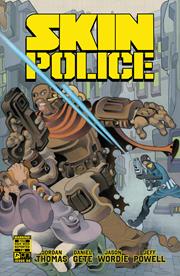 SKIN POLICE #2 (OF 4) CVR B MATT LESNIEWSKI & DAVE STEWART VAR (MR)