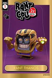 RANT CPU #1 (ONE SHOT) CVR D MK PERKER RANTHANOS GARBAGE PAIL KIDS HOMAGE VAR