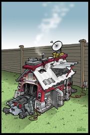 DEATH DOG #1 (OF 2) CVR B 3 COPY SHANNON WHEELER UNLOCK VAR