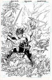 TITANS #29 CVR B BRAD WALKER CARD STOCK VAR (DC K.O.)