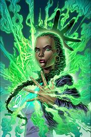 ABSOLUTE GREEN LANTERN #8 CVR B KEN LASHLEY CARD STOCK VAR
