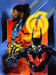 BATMAN STATIC BEYOND #1 (OF 6) CVR E DENYS COWAN CARD STOCK VAR