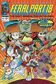 FERAL #18 CVR D TONY FLEECS & TRISH FORSTNER YOUNGBLOOD TEAM UP VAR