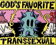 BOY ISLAND GODS FAVORITE TRANSSEXUAL STICKER