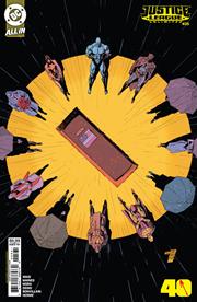 JUSTICE LEAGUE UNLIMITED #25 CVR F CLAY MANN WATCHMEN 40TH ANNIVERSARY CARD STOCK VAR