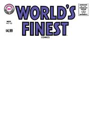WORLDS FINEST COMICS #153 FACSIMILE EDITION CVR B BLANK CARD STOCK VAR