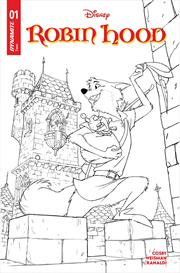 ROBIN HOOD (2026) #1 CVR N INC 1:25 JOSHUA MIDDLETON LINE ART VAR
