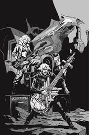 LOST FANTASY #14 CVR D EMMANUEL GERVASONI CARDSTOCK CONCERT B&W VAR