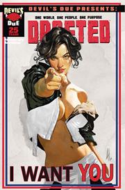 DEVILS DUE PRESENTS DRAFTED #1 (ONE SHOT) CVR B JOEL H HERRERA VAR
