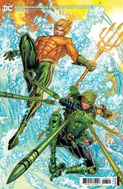 AQUAMAN GREEN ARROW DEEP TARGET #3 (OF 7) CVR B JONBOY MEYERS CARD STOCK VAR