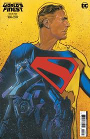 BATMAN SUPERMAN WORLDS FINEST #22 CVR E INC 1:50 TRAVIS CHAREST CARD STOCK VAR