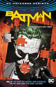 BATMAN (REBIRTH) TP VOL 04 THE WAR OF JOKES AND RIDDLES (2025 EDITION)