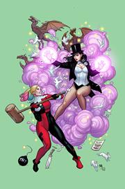 DC K.O. HARLEY QUINN VS ZATANNA #1 (ONE SHOT) CVR B FRANK CHO CARD STOCK VAR