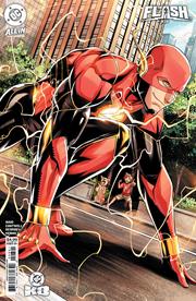 FLASH #28 CVR C SERG ACUNA CARD STOCK VAR (DC K.O.)