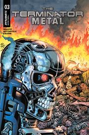 TERMINATOR METAL #3 CVR B BOB LAYTON VAR