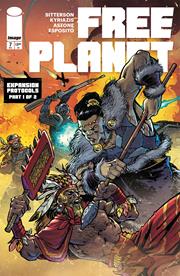 FREE PLANET #7 CVR B ILIAS KYRIAZIS & VITTORIO ASTONE VAR