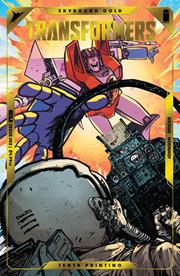 TRANSFORMERS #2 10TH PTG CVR A DANIEL WARREN JOHNSON & MIKE SPICER EMBOSS & GOLD FOIL