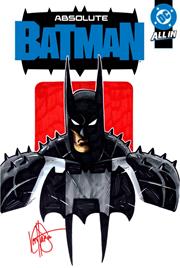 DF ABSOLUTE BATMAN #25 BLANK VARIANT SIGNED AND REMARKED BY KEN HAESER