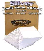 BULK SILVER COMIC BACKING BOARDS (1000 LOOSE) (NET)