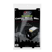 GRADED COMIC BOOK BIN PARTITIONS BLACK (3 PACK) (NET)