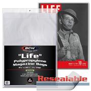 RESEALABLE LIFE MAGAZINE BAGS (PACK OF 100) (NET)