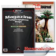 RESEALABLE MAGAZINE BAGS THICK (PACK OF 100) (NET)