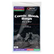 RESEALABLE SILVER REGULAR COMIC BAGS THICK (PACK OF 100) (NET)