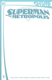 FUTURE STATE SUPERMAN OF METROPOLIS #1 (OF 2) CVR C BLANK CARD STOCK VAR