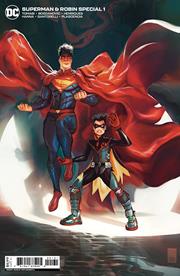 SUPERMAN & ROBIN SPECIAL #1 (ONE SHOT) CVR C INC 1:25 RAFA SARMENTO CARD STOCK VAR