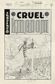 EC CRUEL KINGDOM #1 (OF 4) CVR G INC 1:20 ADAM POLLINA B&W ARTIST EDITION VAR