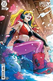 HARLEY QUINN #58 CVR E HAINING SWEATER WEATHER CARD STOCK VAR