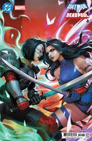 DC MARVEL BATMAN DEADPOOL #1 (ONE SHOT) Second Printing Cvr D Derrick Chew Card Stock Var