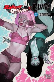 HARLEY QUINN X ELVIRA #4 CVR D BEN CALDWELL VAR