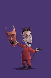 TIM BURTONS THE NIGHTMARE BEFORE CHRISTMAS THE SHIVER OF CHRISTMAS TOWN #1 CVR G INC 1:10 DISNEY LIBRARY VIRGIN VAR