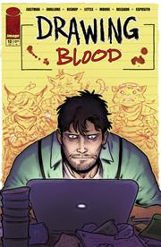 DRAWING BLOOD #10 (OF 12) CVR B BEN BISHOP VAR