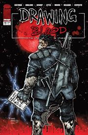 DRAWING BLOOD #10 (OF 12) CVR C BEN BISHOP HOMAGE VAR