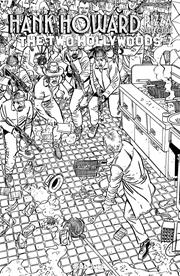 HANK HOWARD PIZZA DETECTIVE THE TWO HOLLYWOODS #2 (OF 2) CVR D INC 1:20 DAVID LAPHAM B&W VAR