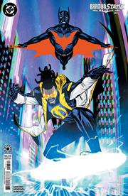 BATMAN STATIC BEYOND #3 (OF 6) CVR B BERNARD CHANG CARD STOCK VAR