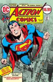 ACTION COMICS #419 FACSIMILE EDITION CVR B NEAL ADAMS FOIL VAR