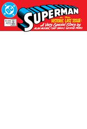 SUPERMAN #423 FACSIMILE EDITION CVR C BLANK CARD STOCK VAR (WHATEVER HAPPENED TO THE MAN OF TOMORROW PART 1 OF 2)