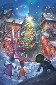 TIM BURTONS THE NIGHTMARE BEFORE CHRISTMAS THE SHIVER OF CHRISTMAS TOWN #2 CVR G INC 1:10 ALAN QUAH VIRGIN VAR
