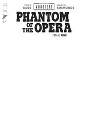 UNIVERSAL MONSTERS THE PHANTOM OF THE OPERA #1 (OF 4) CVR H  BLANK SKETCH  VAR