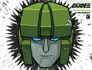 GI JOE #19 CVR G JOHN AMOR & ANDRES JUAREZ DIE CUT FOIL MASK VAR