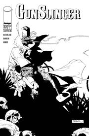 GUNSLINGER SPAWN #52 CVR B CARLO BARBERI VIRGIN BW VAR