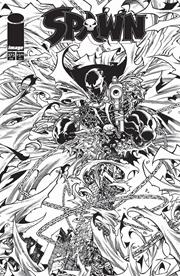 SPAWN #375 CVR B HARVEY TOLIBAO B&W VAR